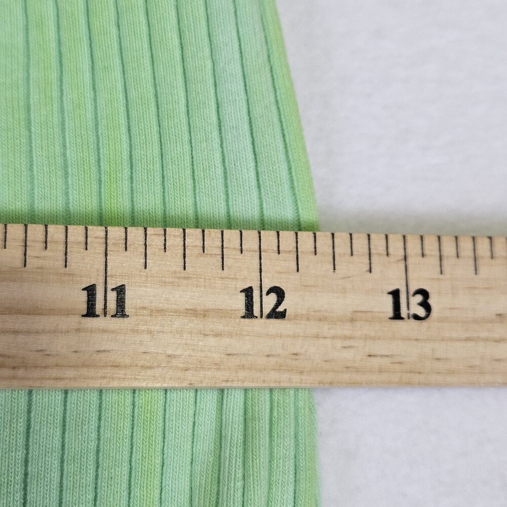 Cotton Citizen Ibiza Midi Dress S Lime Mix Ribbed Coastal Beachy Made in USA NEW - Picture 13 of 15